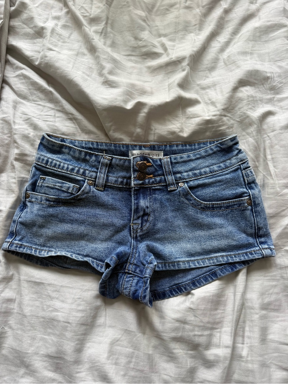 Micro Mini Lowrise Shorts